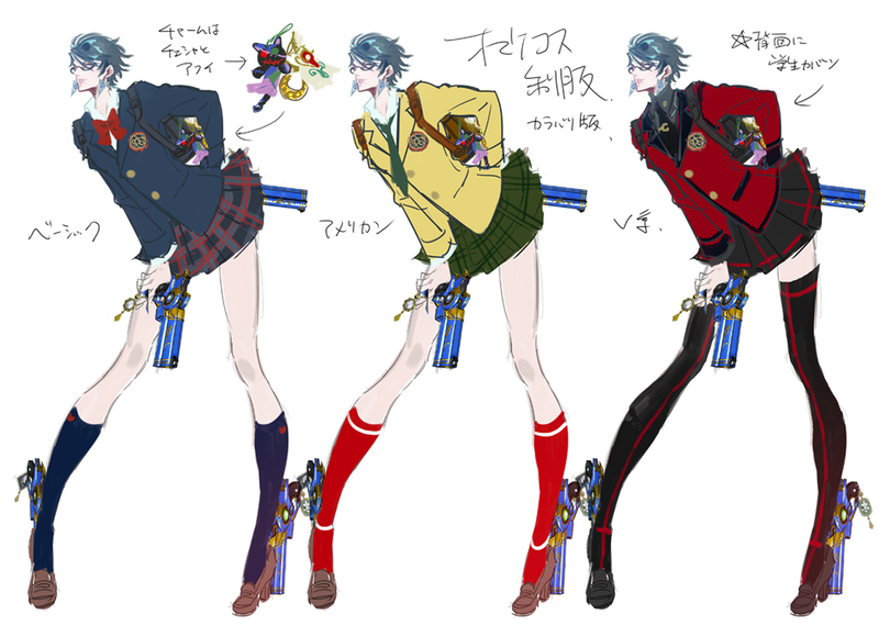 Illustration for article titled Bayonetta 2's Concept Art Is Just The Best